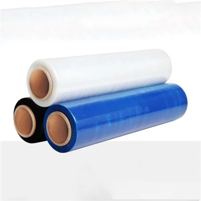 Colored Hand Stretch Film Black Opaque