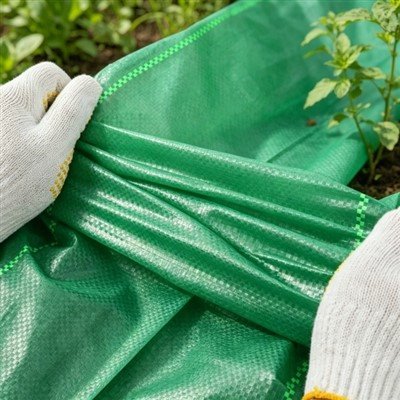 Home Garden Green Weed Control Fabric Sheet