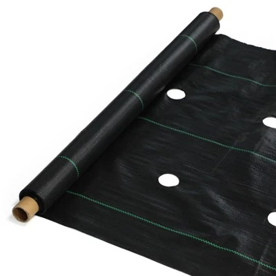 Round Hole Perforated Weed Control Fabric Roll
